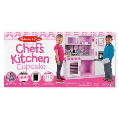 Melissa And Doug Chefs Kitchen Cupcake Pink Zando