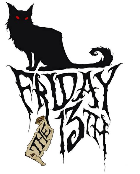 Friday The 13th Black Cat Art Art Cat Art