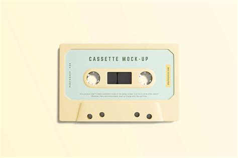 cassette tape mockup designhooks