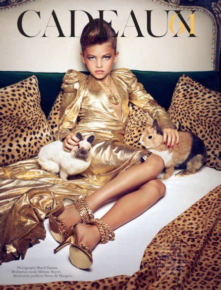 Indefinible Publicity Fashion Models More Growned Up Thylane Lena Rose Blondeau For Vogue