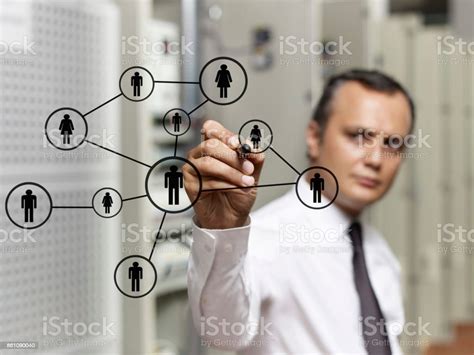 Organization Chart Stock Photo Download Image Now 30 39 Years