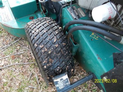 2006 Textron Bunton Walk Behind Commercial Mower For Sale Ronmowers