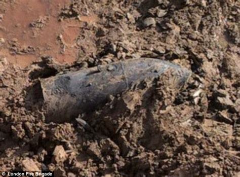 Unexploded Ww2 Bomb Is Discovered In North London Daily Mail Online