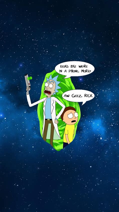 Rick And Morty Quotes Iphone Wallpapers Wallpaper Cave