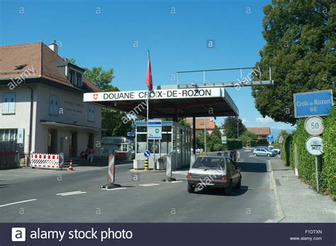 Jump to navigationjump to search. The border post at Croix-de-Rozon in Switzerland (for ...