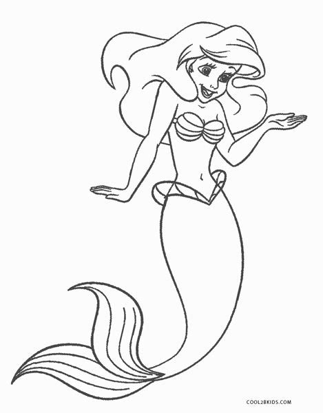 Dibujos De Ariel Para Colorear Páginas Para Imprimir Gratis