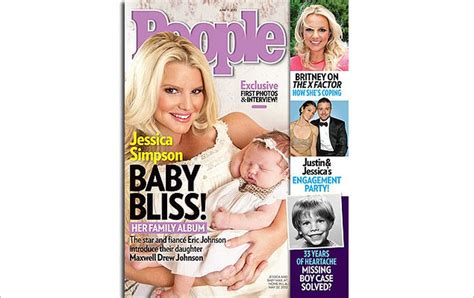 Jessica Simpson Debuts Daughter Maxwell Drew In People Magazine Says