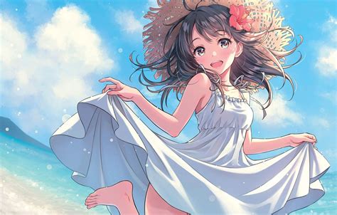 Summer Girl Anime Wallpapers Wallpaper Cave