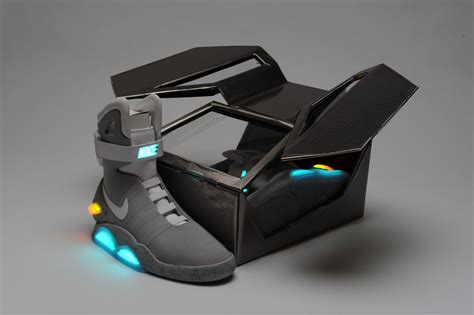 A Custom Box Designed For The Nike Mag Shoes Or The Back To The Future