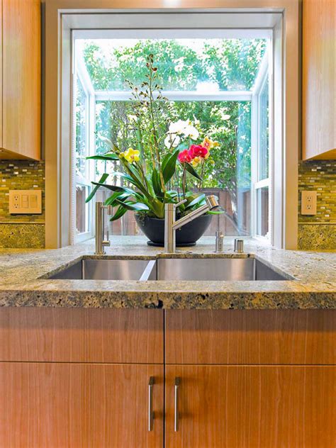Walk through any neighbourhood these days and you'll see that the traditional turf grass and tidy foundation planting look is being replaced by contemporary elements that are mindful of the environment. Garden Windows for Kitchen, Refreshing Part in the Kitchen ...