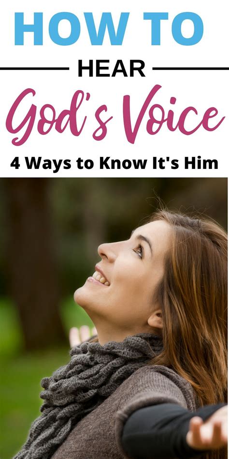 4 Ways To Know You Are Hearing Gods Voice Hearing Gods Voice Learn
