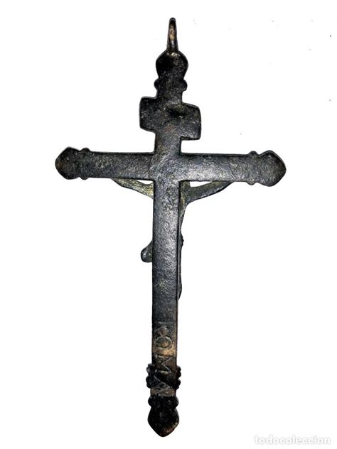 Cruz Crucifijo Pectoral Bronce Roma S Comprar Crucifijos