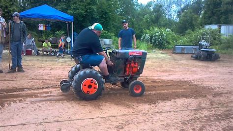 Garden Tractor Pulling Bolens Full Pull Pt 2 Youtube