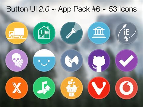 Button Ui 20 App Pack 6 By Blackvariant On Deviantart