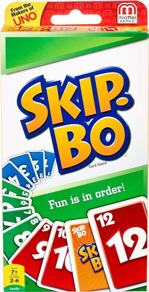 Mattel 42050 Skip Bo R Jeu De Cartes Amazonca Maison Et Cuisine