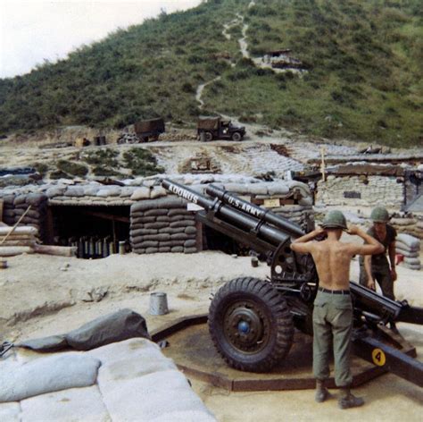 Adonus Howitzer Firing 6th Battalion 11th Artillery Americal
