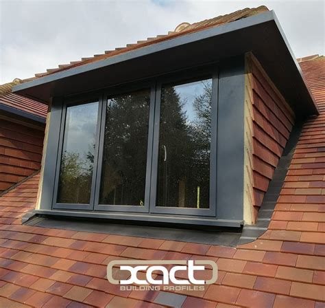 Xact Contemporary Style Aluminium Windows In Ral7015 Installed At A New