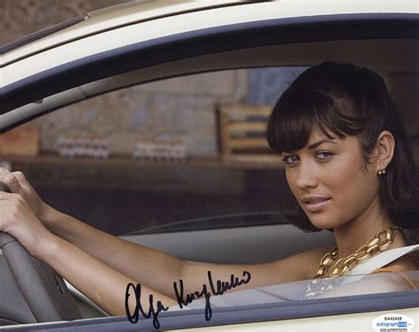 Olga Kurylenko Sexy Signed Autograph 8x10 Photo Acoa 6 Outlaw