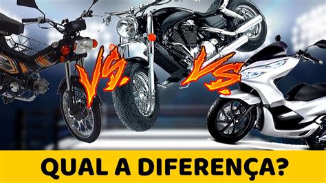 Qual A DiferenÇa Entre Motocicleta Motoneta E Ciclomotor Youtube