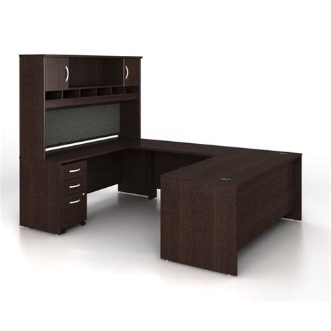 A desk is really important to all of us every day. Bush Business Furniture Series C 5-Piece U-Shape Computer ...