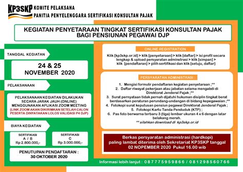 Surat pernyataan persetujuan penggunaan sertifikat elektronik direktorat jenderal pajak yang menandatangani surat pernyataan ini : KP3SKP | Komite Pelaksana Panitia Penyelengara Sertifikasi ...