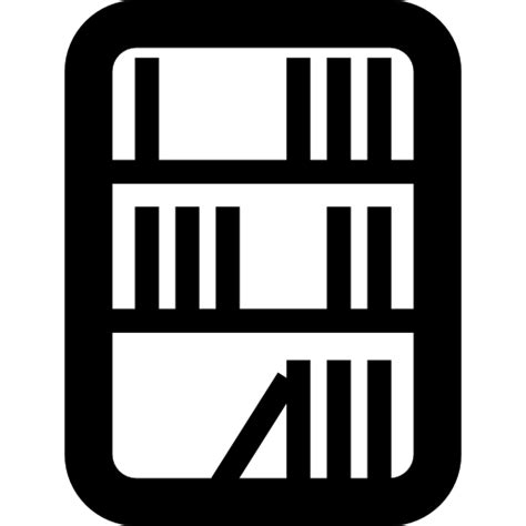 Books In A Library Free Education Icons