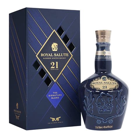 Royal salute was created in 1953 to celebrate the coronation of hrh queen elizabeth ii. Royal Salute 21 Year Old - Blue Decanter - Whisky from The ...