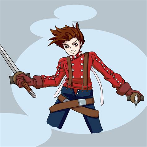 Lloyd Irving Tales Of Symphonia By Lilpandachan On Deviantart