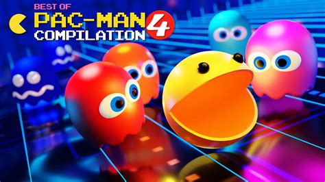 pacman animations compilation 4 pac man 3danimation blender youtube