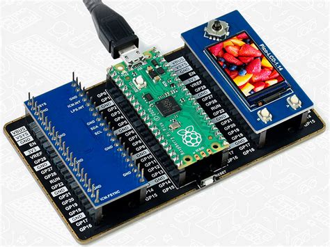 Buy Raspberry Pi Pico Evaluation Kit Package B Includes Pico With Pre Soldered Header Inch