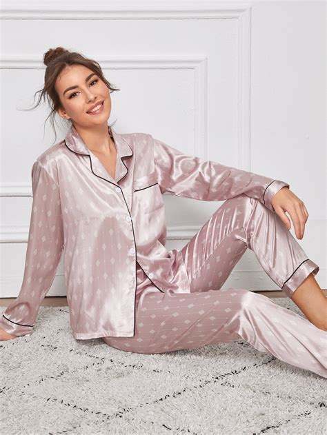 Pijama Dama Satin Alur Adcp0035 Adictiv