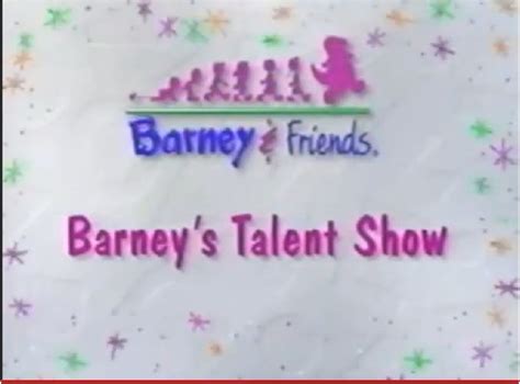 Barneys Talent Show Barneyandfriends Wiki Fandom Powered By Wikia