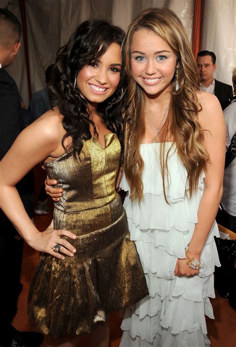 miley cyrus and demi lovato what happened to these famous friendships popsugar celebrity