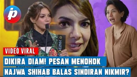 Pesan Menohok Najwa Shihab Balas Sindiran Nikmir Infopro Youtube