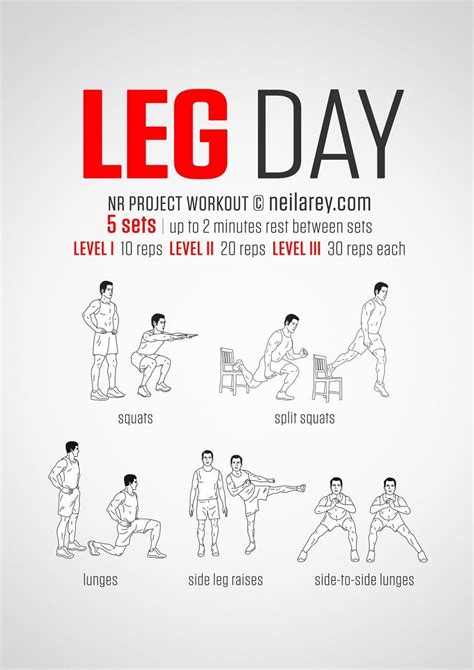 Mens No Equipment Leg Day In 2020 Leg Workouts For Men Ectomorph