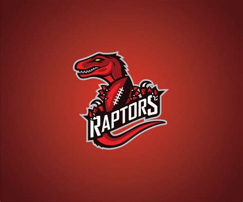Raptors Just For Fun On Behance Game Logo Design Sports Team Logos