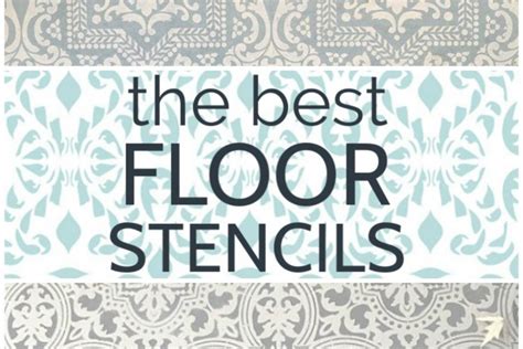 The Absolute Best Floor Stencils And Tips For A Perfectly Stenciled