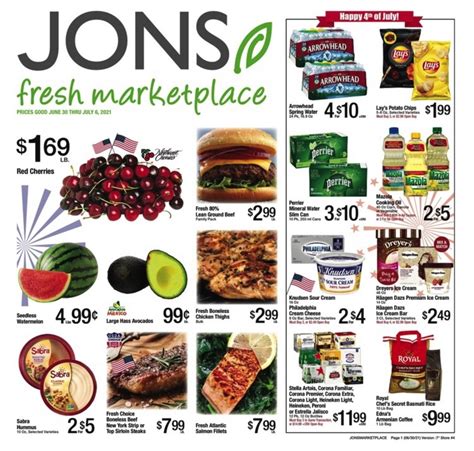 Jons Weekly Ad Jun 30 – Jul 06, 2021