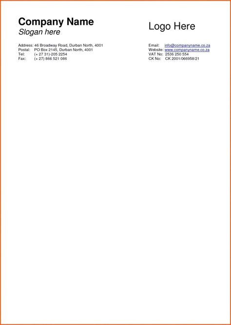 010 Template Ideas Microsoft Word Letterhead Templates Free With Word