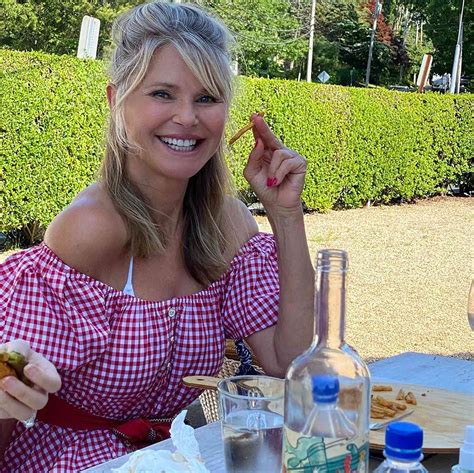 christie brinkley put on a couple pounds during quarantine