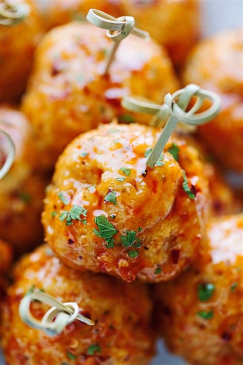 Maybe you would like to learn more about one of these? Firecracker Chicken Meatballs | KeepRecipes: Your ...