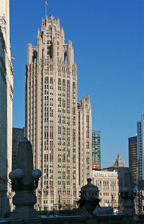 Chicago Architecture And Cityscape Tribune Tower