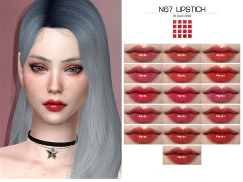 N67 Lipstick By Lisaminicatsims From Tsr • Sims 4 Downloads