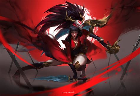 Blood Moon Akali League Of Legends Wallpaper Hd Games K Wallpapers Images And Background