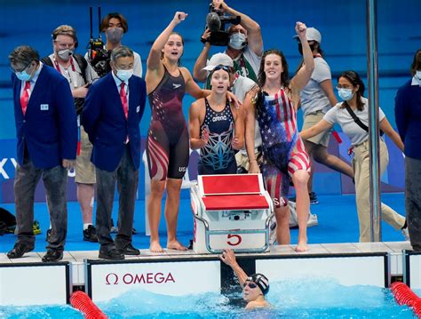 Katie Ledecky Let It Go In Anchor Leg Of 4x200 Relay Securing Silver