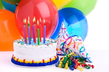 Birthday cake with candles and colorful balloons happy birthday. images-of-birthday-cakes-and-balloons - Community Of ...