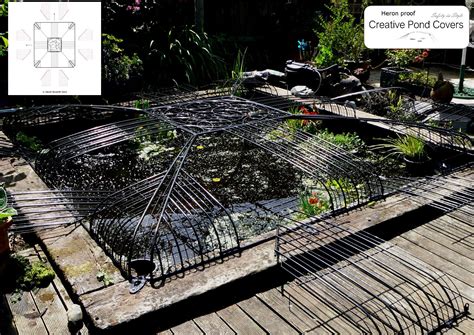 Completely Safe And Completely Heron Proof Pond Covers Uk Pond
