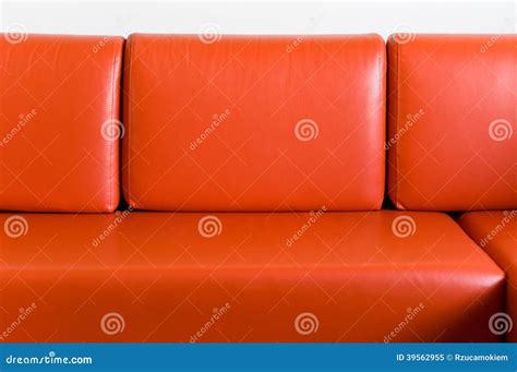 red couch stock image image of object sofa comfortable 39562955