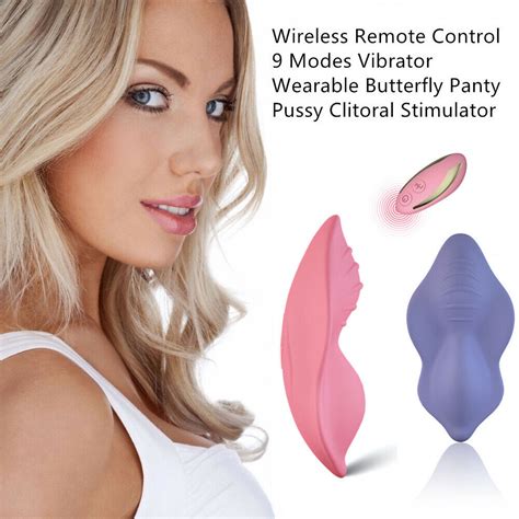 9 Modes Wearable Butterfly Wireless Remote Control Vibrating Vibrator In Panty Ebay