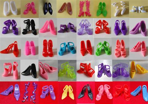 36 pairs beautiful shoes for barbie dolls 36 style barbie shoes barbie dolls barbie